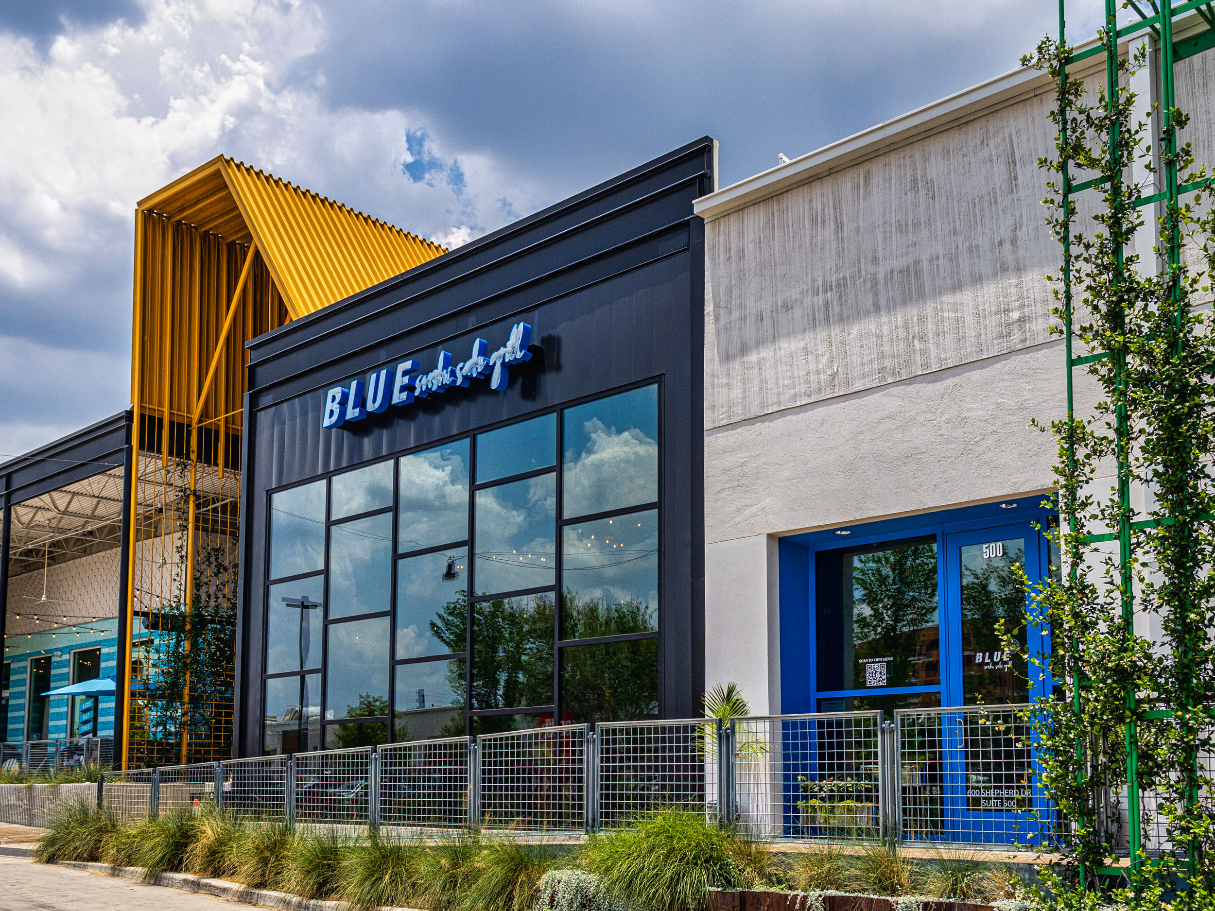 Blue Sushi Sake Grill located at M-K-T Heights. 
